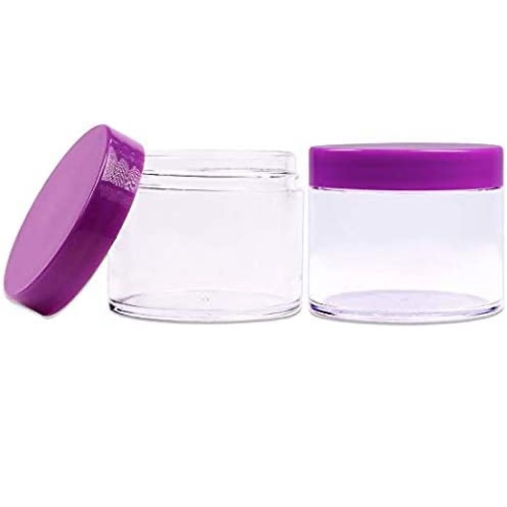 Leak proof plastic container / cosmetic jars
